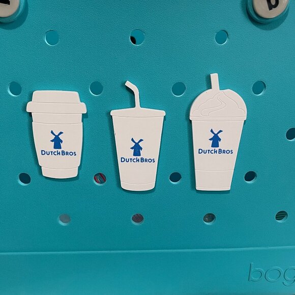 Dutch Bros Bogg Charm-Dutch Brothers Bogg Charm-Coffee Bogg Charm-New! - Picture 1 of 4